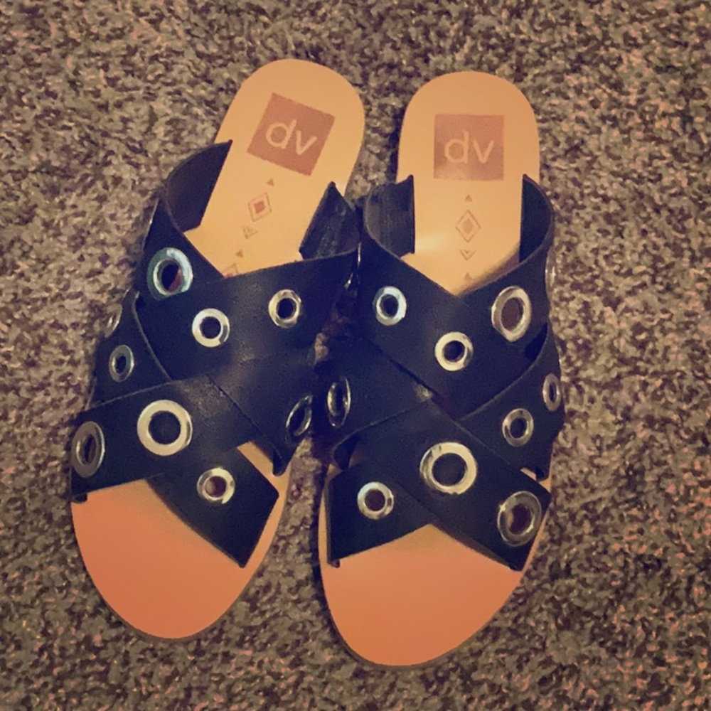 Black stylish sandals